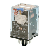 Általános célú relé 10A 3-v dugaszolós 24VDC monostabil MKS3PI-5 DC24 OMRON
